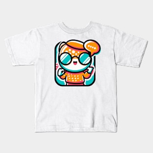 funny cartoons Kids T-Shirt